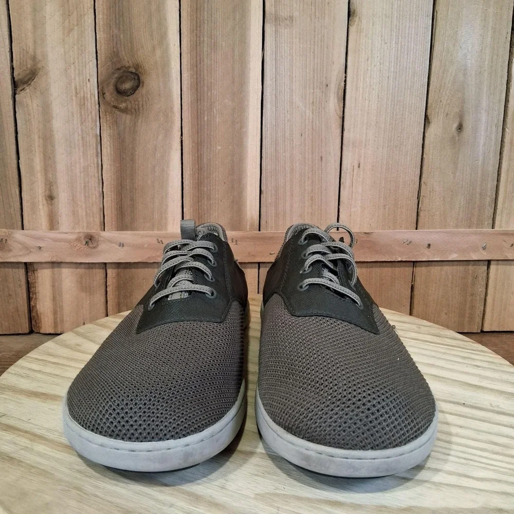 OluKai Nohea Moku Shoes Mens Size 8.5 Brown Mesh Lightweight Sneakers‎ Comfort